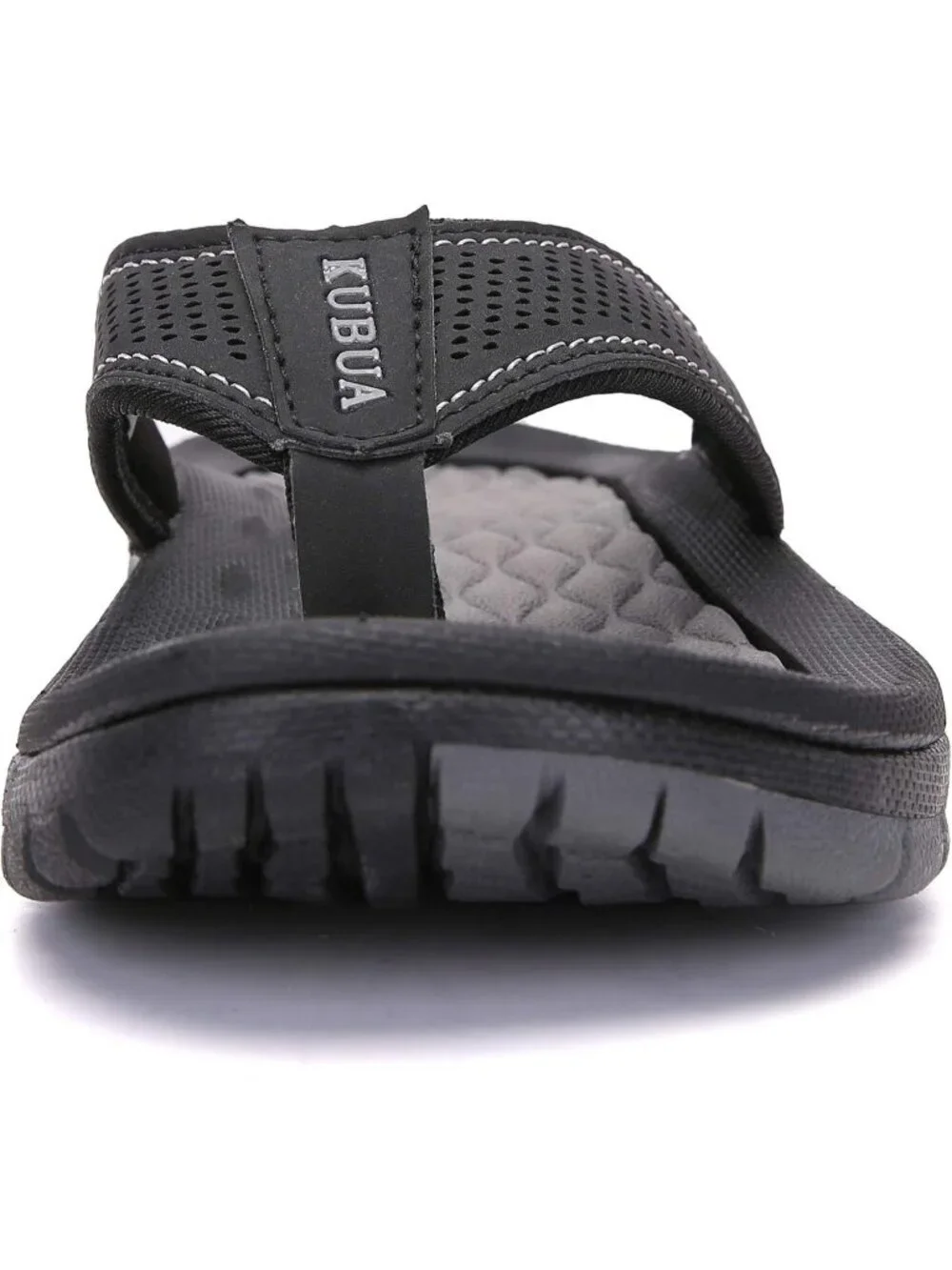 Men's Black Beach Flip-Flops Water Casual Outdoor Athletic Thong Sandal Slipper